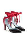 Valentino Garavani 85mm Foliefoliage pumps