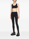 Off White Bra With Colour-Block Design