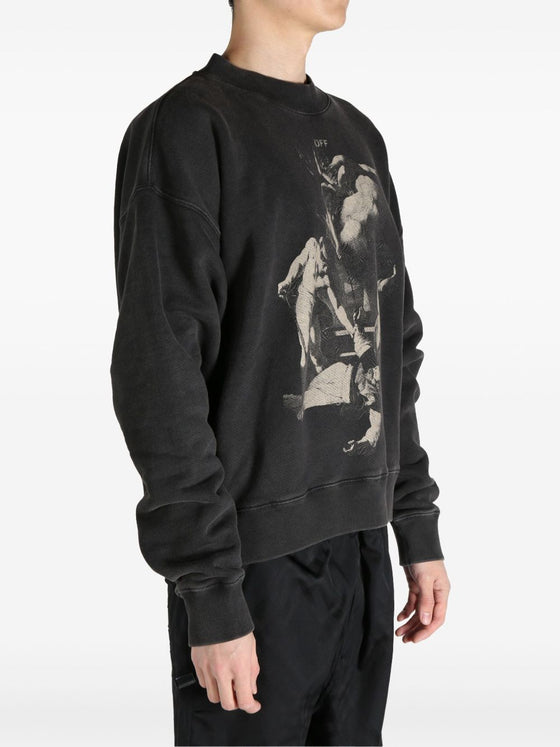 Off White Sweaters Black