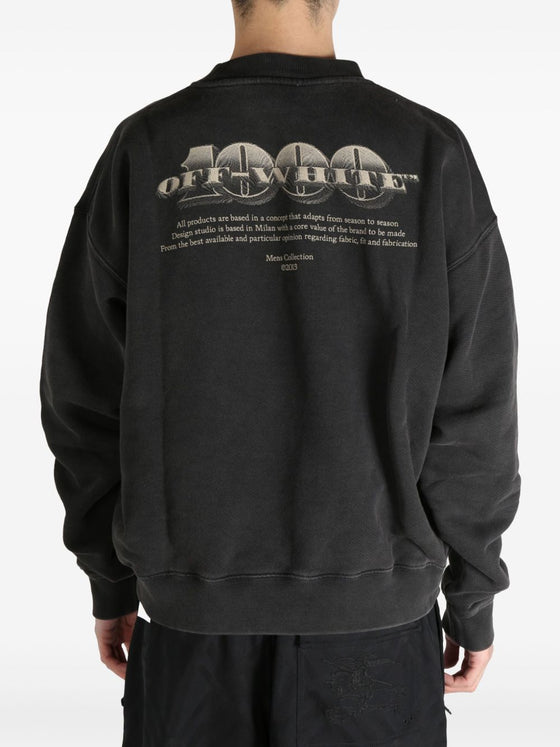 Off White Sweaters Black