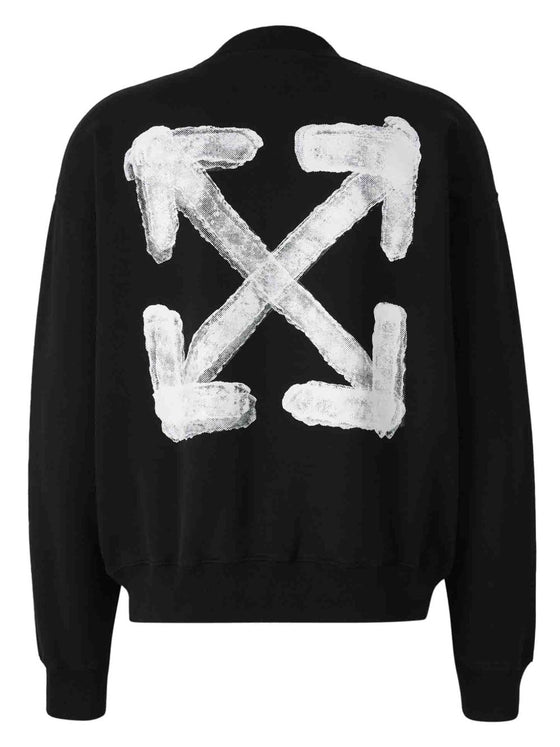 Off White Sweaters Black