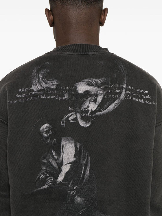 Off White Sweaters Black