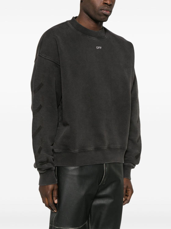 Off White Sweaters Black