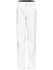  MM6 Maison Margiela Trousers White