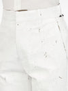 MM6 Maison Margiela Trousers White