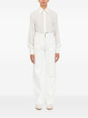 MM6 Maison Margiela Trousers White