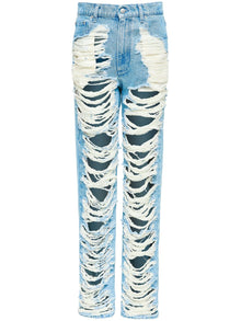  MM6 Maison Margiela Jeans Clear Blue