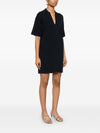 Parosh P.A.R.O.S.H. mini dress with collar detail and V-neckline