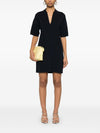 Parosh P.A.R.O.S.H. mini dress with collar detail and V-neckline