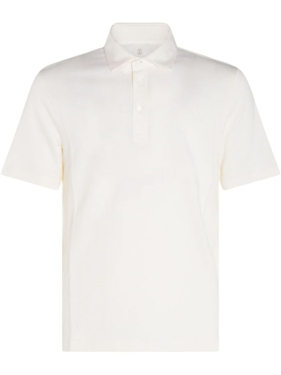 Brunello Cucinelli T-shirts and Polos Beige