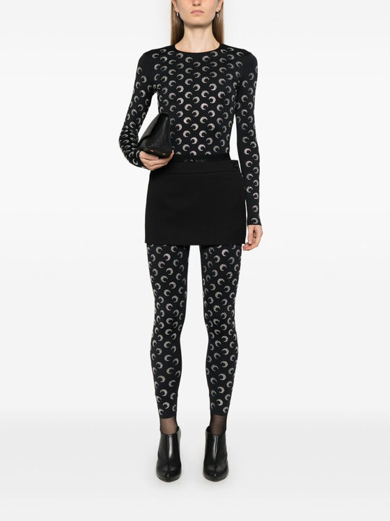 MARINE SERRE Top Black