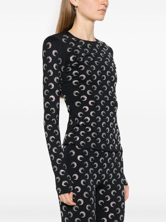 MARINE SERRE Top Black