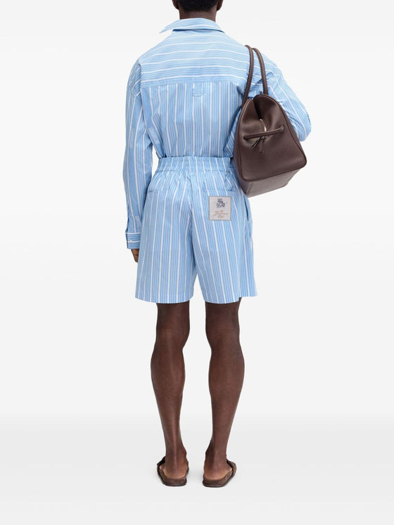 JACQUEMUS Shorts Clear Blue