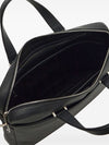 Ferragamo logo-stamp leather briefcase