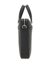 Ferragamo logo-stamp leather briefcase