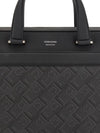 Ferragamo logo-stamp leather briefcase
