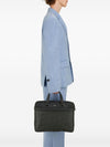 Ferragamo logo-stamp leather briefcase