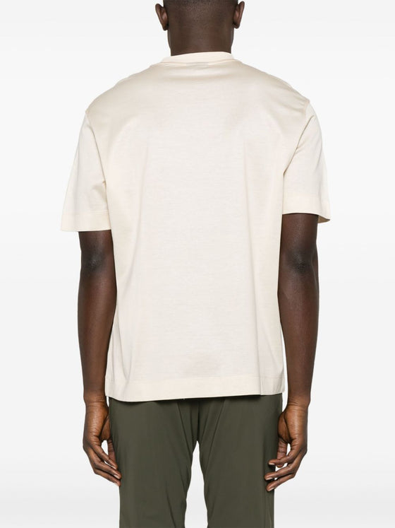 Emporio Armani logo-embroidered T-shirt