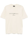 Emporio Armani logo-embroidered T-shirt
