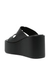 Coperni Patch Wedge Sandals