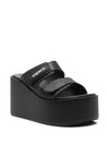 Coperni Patch Wedge Sandals