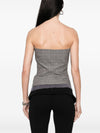 Ottolinger plaid check corset