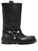 Golden Goose leather biker boots