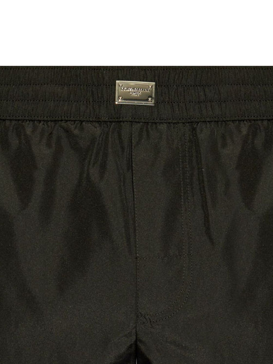 Dolce & Gabbana logo plaque swim shorts
