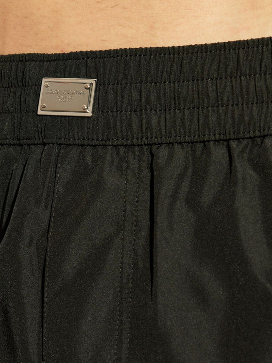 Dolce & Gabbana logo plaque swim shorts