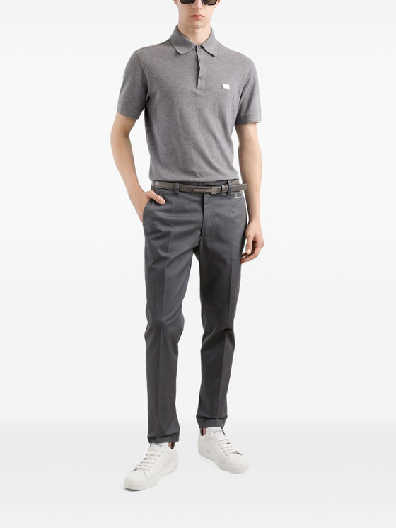 Dolce & Gabbana Cotton piqué polo shirt