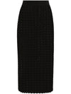 Dolce & Gabbana knitted midi skirt