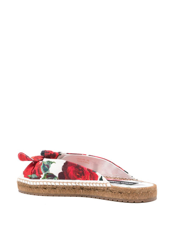Dolce & Gabbana floral espadrilles