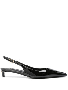  Dolce & Gabbana 40mm patent slingback pumps