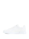 Dolce & Gabbana Portofino perforated-logo leather sneakers