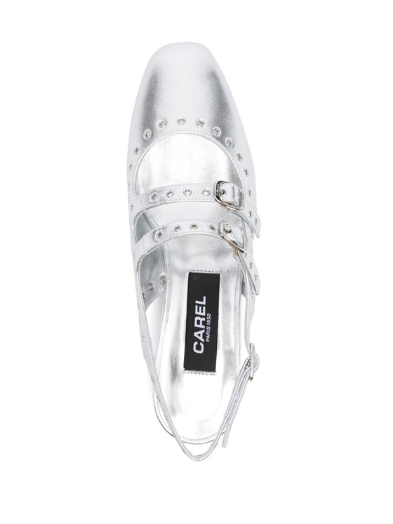 CAREL PARIS Flat shoes Silver