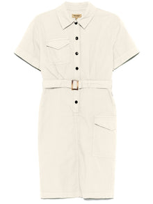  Woolrich belted shirt dress