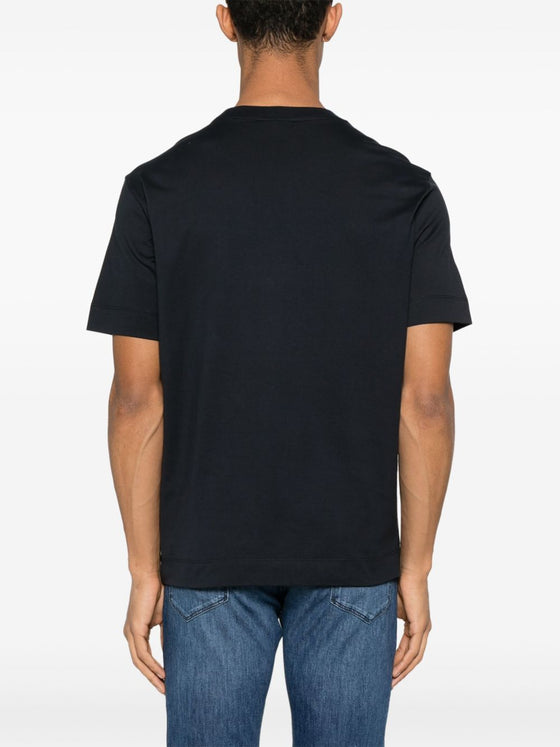 Emporio Armani Jersey T-shirt with rubberised logo