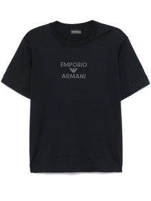  Emporio Armani Jersey T-shirt with rubberised logo