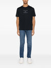 Emporio Armani Jersey T-shirt with rubberised logo