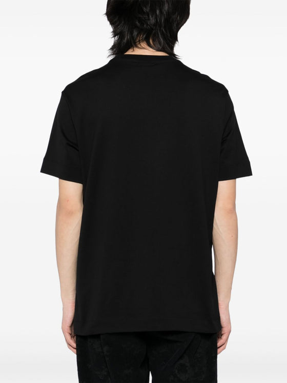 Emporio Armani Jersey T-shirt with rubberised logo
