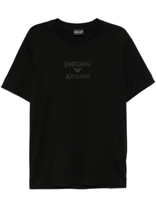  Emporio Armani Jersey T-shirt with rubberised logo