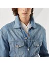 Brunello Cucinelli Coats Clear Blue