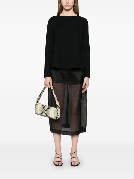 Emporio Armani crystal-embellished sweatshirt