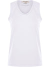 Comme Des Garcons Branded sleeveless t-shirt
