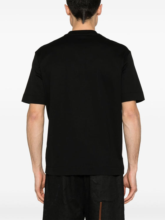 Emporio Armani logo-print cotton T-shirt
