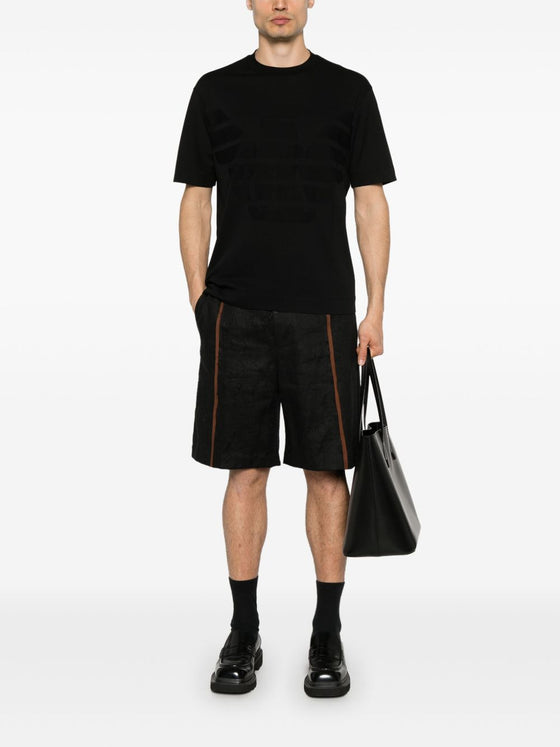 Emporio Armani logo-print cotton T-shirt
