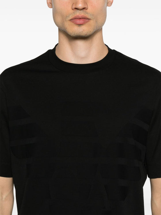 Emporio Armani logo-print cotton T-shirt