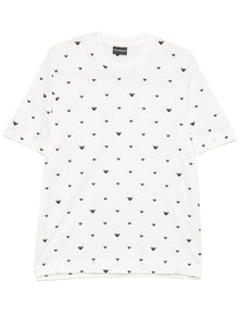  Emporio Armani Allover Logo T -Shirt