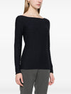 Emporio Armani textured top