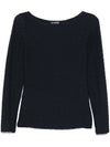 Emporio Armani textured top